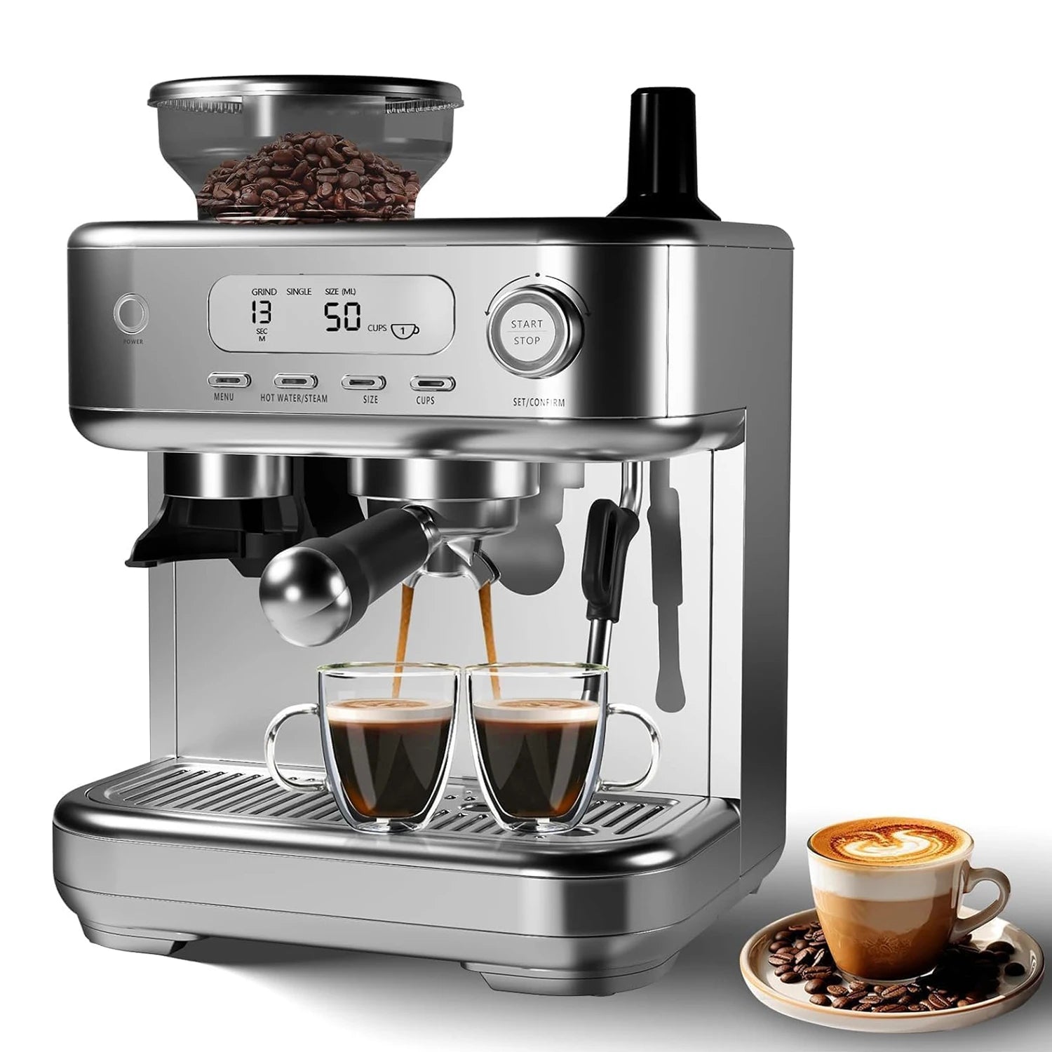 20  Espresso Machine w/ Grinder